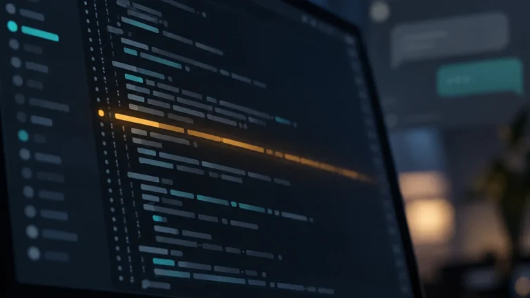 Code editor with one line of a stack trace highlighted as sensitive